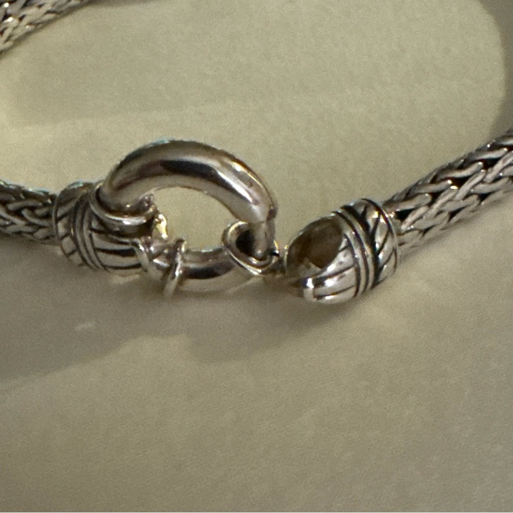 Effy Multicolor Gemstone Silver Bracelet with Gold Accents - Picture 6 of 11